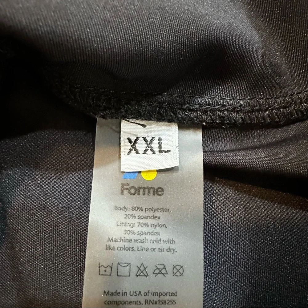 Forme Men's Black Performance Compression Shorts - Picture 9 of 10